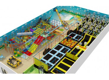 Indoor Trampoline Park Center