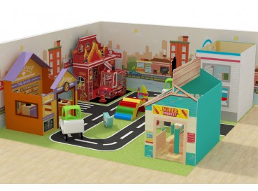 Kids Pretend City Playground