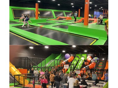 Nova Trampoline park in PA, USA -231