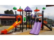 Outdoor play equipment installed in Costa rica