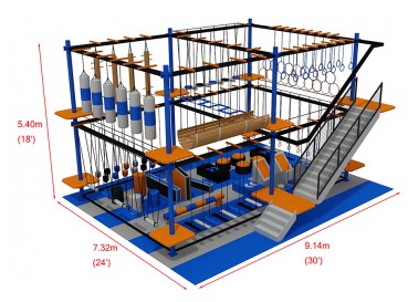 Rope playground