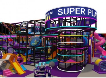 Space theme adventrue indoor park